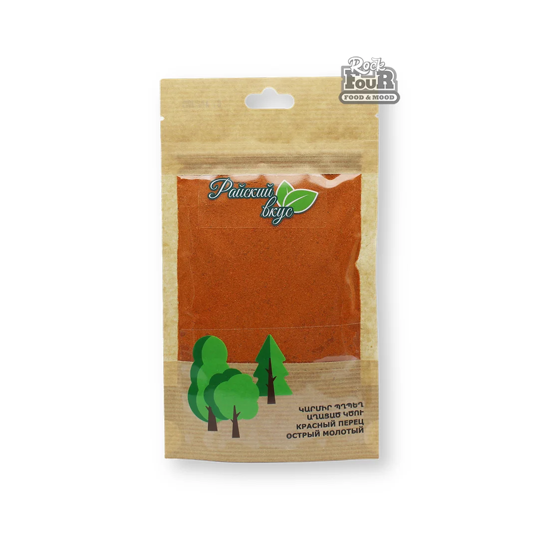 Red pepper "Rayski vkus" spicy, ground 50g